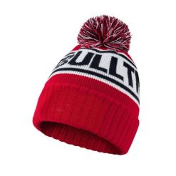 Czapka męska Pitbull zimowa Fleming II. Czerwone czapki męskie PITBULL, na zimę, bez wzorów, sportowe. Za 59.00 zł.