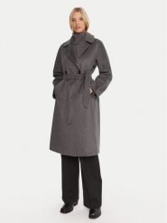 Weekend Max Mara Płaszcz przejściowy Cascia 2525016072 Szary Regular Fit. Szare płaszcze damskie Weekend Max Mara, bez wzorów, z kaszmiru. Za 7,259.00 zł.