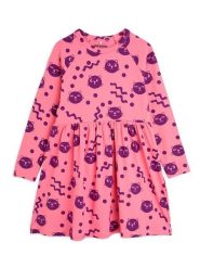 MINI RODINI Sukienka codzienna Squiggly Cats 2515010628 Różowy Regular Fit. Czerwone sukienki dziewczęce Mini Rodini, bez wzorów, z bawełny, bez ramiączek. Za 139.99 zł.