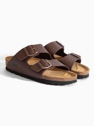 Sunbay Klapki "Balmain" w kolorze brązowym rozmiar: 41. Brązowe klapki damskie Sunbay, bez wzorów, bez obcasa. Za 114.17 zł.