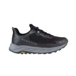 Buty trailowe Jabal 2 low stx. Czarne buty trekkingowe męskie Bergson, z materiału, bez zapięcia, do biegania. Za 373.00 zł.