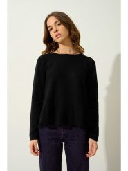 AUTHENTIC CASHMERE Kaszmirowy sweter "Cadair" w kolorze czarnym rozmiar: M. Czarne swetry klasyczne damskie AUTHENTIC CASHMERE, na lato, m, z kaszmiru, bez kołnierzyka. Za 295.86 zł.