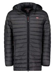 Geographical Norway Kurtka pikowana "Amigo" w kolorze czarnym rozmiar: M. Czarne kurtki męskie Geographical Norway, m, bez wzorów, bez kaptura. Za 153.71 zł.
