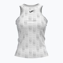 Koszulka tenisowa damska Joma Smash Tank Top W. Białe bluzki sportowe damskie Joma, xl, z materiału, bez kołnierzyka, bez ramiączek. Za 94.99 zł.