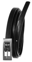 Pasek damski Cavaldi BB-CV-11A BLACK 105 czarny. Czarne paski damskie 4U Cavaldi, bez wzorów, ze skóry ekologicznej, eleganckie. Za 19.99 zł.