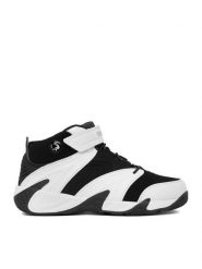 Shaq Sneakersy CEO-DEVASTATOR AQ95010Y-BWZ Czarny. Czarne buty sportowe chłopięce Shaq, ze skóry, bez zapięcia. Za 179.99 zł.