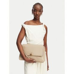 Torebka Tory Burch. Brązowe torebki klasyczne damskie Tory Burch, bez wzorów, bez dodatków. Za 3,029.00 zł.