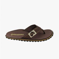 Japonki GUMBIES ISLANDER FLIP-FLOPS UNISEX. Brązowe klapki i japonki męskie Gumbies. Za 94.99 zł.