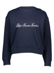 Pepe Jeans Bluza w kolorze granatowym rozmiar: XL. Niebieskie bluzy bez kaptura damskie Pepe Jeans, xl, z jeansu. Za 96.83 zł.