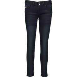 Dżinsy "Senta" - Slim fit - w kolorze granatowym. Niebieskie jeansy damskie Denim Special. W wyprzedaży za 169.95 zł.