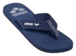 Japonki Arena Sand Thong. Niebieskie klapki i japonki męskie Arena, z bawełny. Za 109.99 zł.