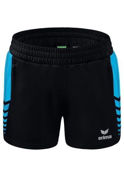 Szorty damskie Erima Worker Six Wings. Czarne szorty damskie Erima, bez wzorów, z materiału, eleganckie. Za 142.50 zł.