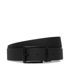 Pasek Calvin Klein. Czarne paski męskie CALVIN KLEIN, bez wzorów. Za 289.99 zł.