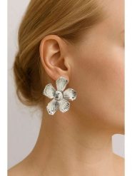 Heliophilia Kolczyki-wkrętki rozmiar: onesize. Szare kolczyki damskie Heliophilia, srebrne. Za 26.99 zł.