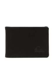 Quiksilver Portfel AQYAA03357 Czarny. Czarne portfele męskie Quiksilver, bez wzorów, ze skóry. Za 119.99 zł.