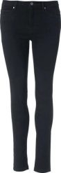 Clique spodnie damskie 5-pocket stretch z twillu – black. Czarne spodnie materiałowe damskie CLIQUE, bez wzorów, z bawełny, klasyczne. Za 261.69 zł.