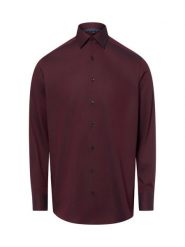 Finshley & Harding koszula biznesowa Mężczyźni Modern Fit Bawełna (100%) czerwony, 40. Czerwone koszule męskie Finshley & Harding, m, bez wzorów, z bawełny, bez kołnierzyka, bez ramiączek. Za 229.95 zł.
