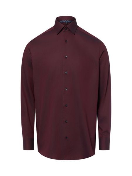 Finshley & Harding koszula biznesowa Mężczyźni Modern Fit Bawełna (100%) czerwony, 40. Czerwone koszule męskie Finshley & Harding, m, bez wzorów, z bawełny, bez kołnierzyka, bez ramiączek. Za 229.95 zł.