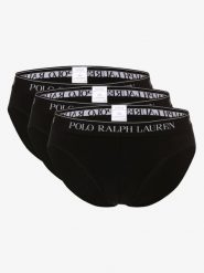 Polo Ralph Lauren Slipy pakowane po 3 szt. Mężczyźni Bawełna czarny, L. Czarne slipki męskie Polo Ralph Lauren, bez wzorów, z bawełny. Za 249.95 zł.