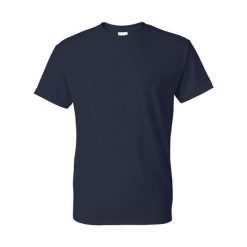 Koszulka DryBlend Unisex Dla Dorosłych. Niebieskie bluzki damskie Gildan, xl, bez wzorów, sportowe, bez kołnierzyka, bez ramiączek. Za 57.99 zł.