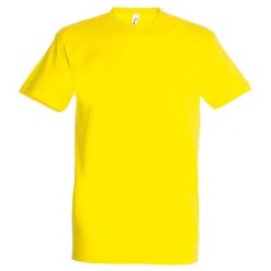 Koszulka Unisex Dla Dorosłych Z Bawełny Imperial Ringspun. Zielone bluzki damskie SOL'S, s, bez wzorów, z bawełny, bez kołnierzyka. Za 41.99 zł.