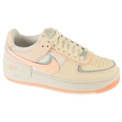 Buty Nike Air Force 1 Shadow W DZ1847-105. Buty sportowe na co dzień damskie bez wzorów, z gumy, do koszykówki, nike air force. Za 755.77 zł.