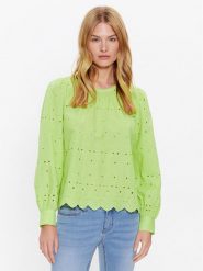 JDY Bluzka 15289327 Zielony Regular Fit. Zielone bluzki damskie JDY, s, bez wzorów, z bawełny, bez ramiączek. Za 189.99 zł.