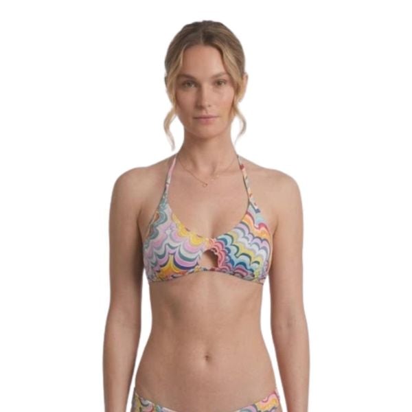 Góra od bikini damska RVCA. Bikini damskie RVCA, bez wzorów. Za 86.24 zł.