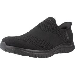 Buty sportowe Sneakersy damskie, Slip-ins: Virtue - Sleek. Czarne buty sportowe na co dzień damskie Skechers, bez wzorów, z tkaniny. Za 299.99 zł.