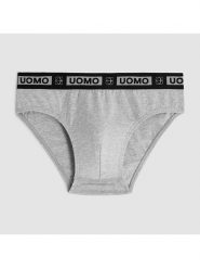 COTONELLA Slipy w kolorze szarym rozmiar: M. Szare slipki męskie Cotonella, bez wzorów. Za 21.99 zł.