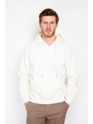 William de Faye Bluza w kolorze białym rozmiar: 48. Białe bluzy z kapturem męskie William De Faye, z bawełny. Za 152.99 zł.