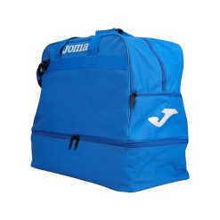 Torba sportowa treningowa Joma Training III na ramię z kieszenią na buty 45 L. Niebieskie torby męskie na ramię Joma, bez wzorów, na ramię. Za 79.99 zł.