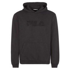 Męska Bluza Z Kapturem Bischkek. Czarne bluzy z kapturem męskie Fila, l, z bawełny. Za 241.99 zł.