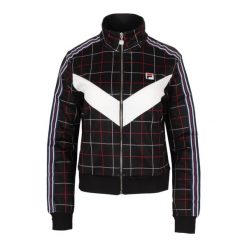 Bluza turystyczna damska Fila Winta. Czarne bluzy bez kaptura damskie Fila, s, z elastanu. Za 239.00 zł.