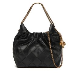 Torebka Tory Burch. Czarne torebki klasyczne damskie Tory Burch, bez wzorów, bez dodatków. Za 2,689.00 zł.