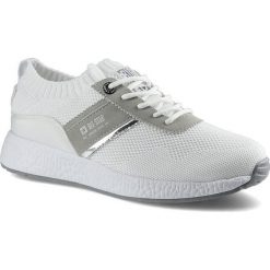 Białe Sneakersy Big Star Damskie Półbuty Lekkie. Białe półbuty damskie Big Star, bez wzorów, ze skóry ekologicznej, retro, bez obcasa. Za 139.00 zł.