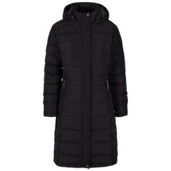 Parka dla kobiet Trespass Bitsy. Czarne parki damskie Trespass, na zimę, xl, bez wzorów, z polaru. Za 575.55 zł.