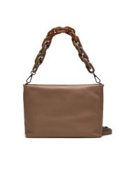 Gianni Chiarini Torebka Brenda BS 8265/COMM GRN Beżowy. Brązowe torebki klasyczne damskie Gianni Chiarini, bez wzorów, ze skóry, bez dodatków. Za 539.99 zł.