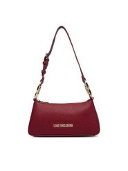 LOVE MOSCHINO Torebka JC4007PP1PLB0552 Bordowy. Czerwone torebki klasyczne damskie Love Moschino, bez wzorów, ze skóry, bez dodatków. Za 859.99 zł.