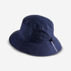 Kapelusz do golfa Inesis RW500 ROZMIAR 2: 58-60 cm. Niebieskie kapelusze damskie INESIS, bez wzorów, z materiału. Za 49.99 zł.