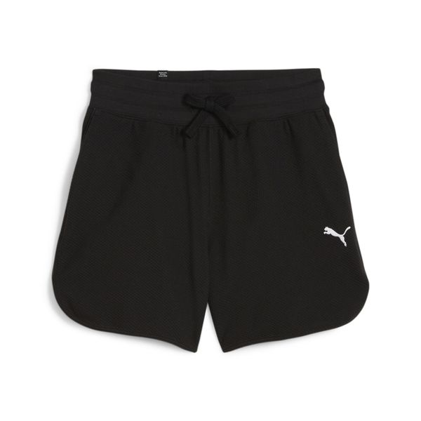 Damskie szorty HER PUMA Black. Czarne spodenki sportowe damskie Puma, s, na fitness i siłownię. Za 109.99 zł.