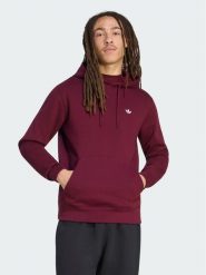 Adidas Bluza Trefoil Essentials KW5048 Bordowy Regular Fit. Czerwone bluzy bez kaptura męskie Adidas, m, z bawełny. Za 238.99 zł.