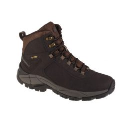Buty trekkingowe męskie Merrell Vego Mid Leather Waterproof. Brązowe buty trekkingowe męskie MERRELL, z materiału, bez zapięcia, trekkingowe. Za 682.00 zł.