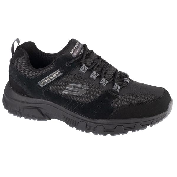 Buty sportowe Sneakersy męskie, Oak Canyon - Rydell. Czarne buty sportowe na co dzień męskie Skechers, z materiału, bez zapięcia, trekkingowe. Za 379.99 zł.