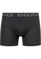 Bokserki Endurance Brighton. Czarne bokserki męskie Endurance, bez wzorów, z elastanu. Za 105.00 zł.