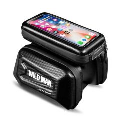 Torba z zamkiem WILDMAN E6S 1,2L. Czarne torby męskie na ramię WILDMAN, bez wzorów, z materiału, na ramię. Za 147.60 zł.
