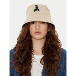 Kapelusz Patrizia Pepe. Brązowe kapelusze damskie Patrizia Pepe, bez wzorów. Za 309.99 zł.