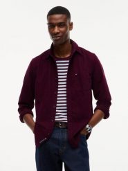 Tommy Jeans koszula z sztruksu Mężczyźni Regular Fit Bawełna lila, XXL. Koszule męskie Tommy Jeans, m, bez wzorów, z bawełny, bez kołnierzyka, bez ramiączek. Za 349.95 zł.