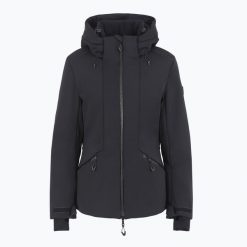 Kurtka narciarska damska EA7 Emporio Armani Ski Kitzbuhel Softshell 2024. Czarne kurtki damskie EA7 Emporio Armani, na zimę, m, bez wzorów, z elastanu, bez kaptura. Za 1,603.90 zł.