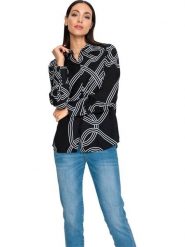 Heine Bluzka w kolorze czarnym rozmiar: 46. Czarne bluzki damskie Heine, bez wzorów, bez kołnierzyka, bez ramiączek. Za 69.75 zł.